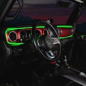 Jeep Gladiator JT LED Dash Strip Kit - Interior - ORACLE Lighting - Dynamic ColorSHIFT - `20-`23